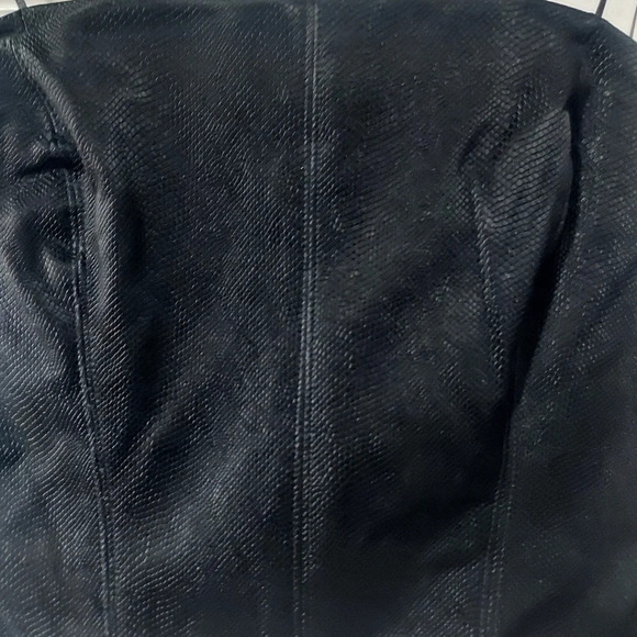 NWOT Kirious Black Snakeskin Corset Crop Tube Top in Size L (Large) - Picture 4 of 8